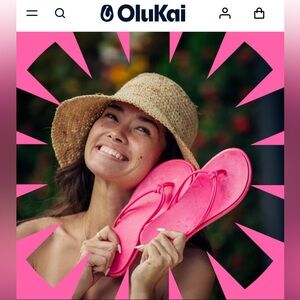 (取寄) オルカイ レディース  OluKai women OluKai 'Aka Pink Plumeria/Pink Plumeria OluKai | Shoes | New Olukai Aka Women Sandals Pink Plumeria Size